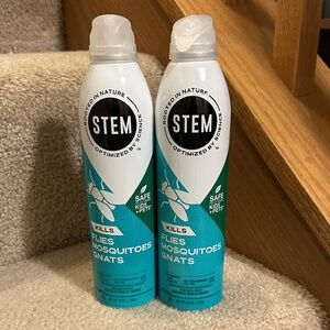 STEM Kills Indoor and Outdoor Flies and Mosquitoes Killer Spray, 10 oz lot of 2!